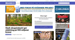 Desktop Screenshot of branschaktuellt.se